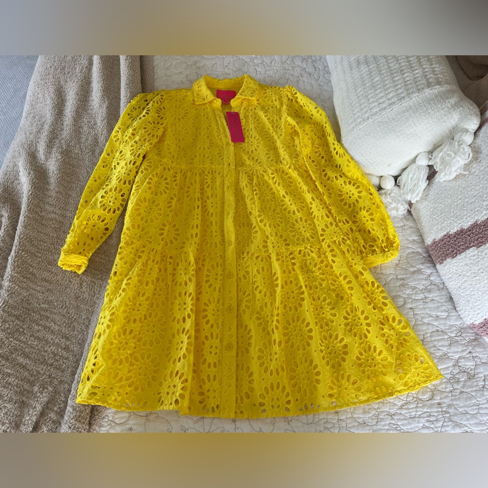 NWT Lilly Pulitzer Kenna dress size 2 yellow